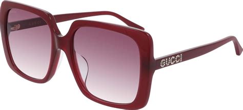 gucci sonnenbrille rot|Gucci sonnenbrille damen.